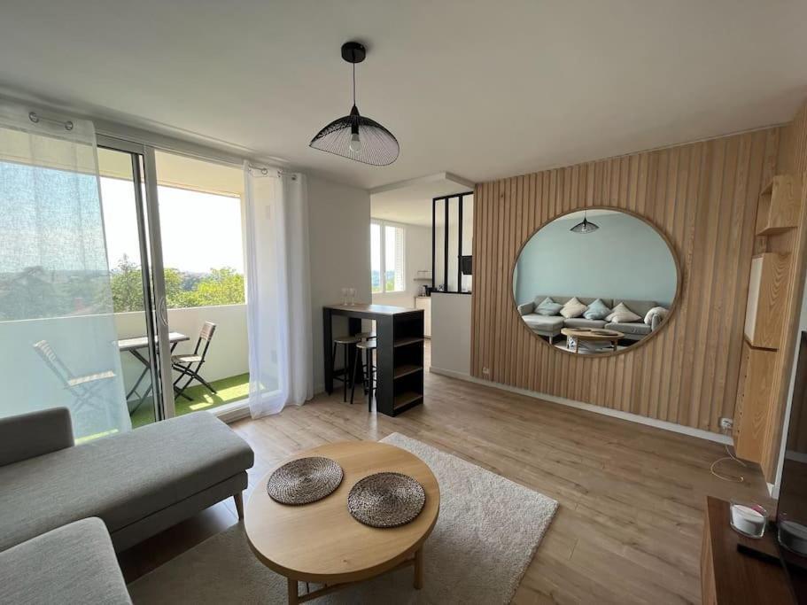 Le Calme - Design - Vue Panoramique Sur La Saone Apartment Caluire-et-Cuire Exterior foto